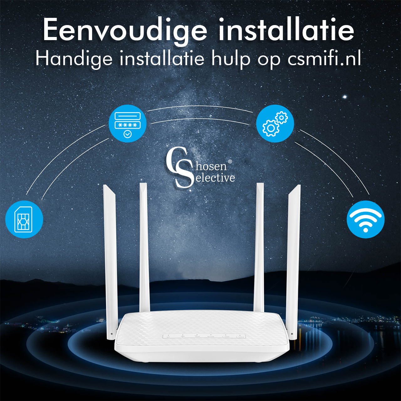 CS Security Wifi Router