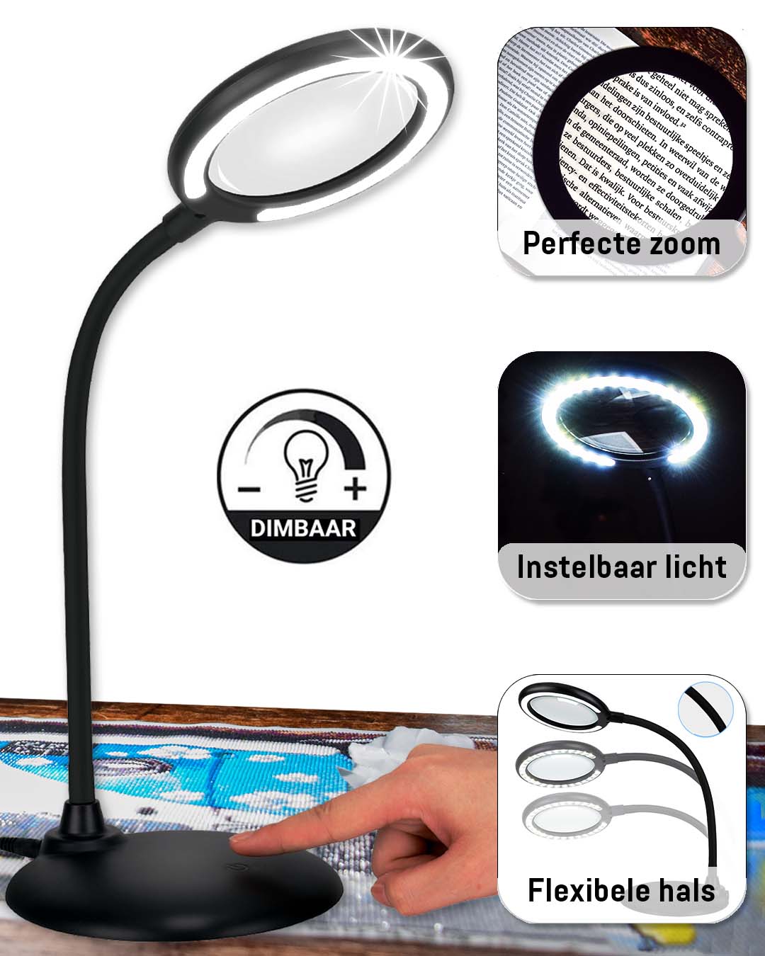 Wilberg Loeplamp met LED Verlichting